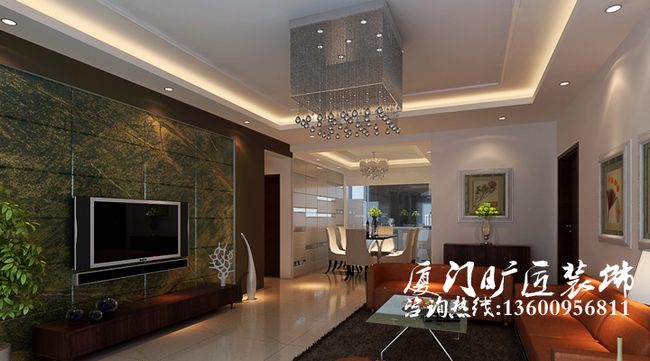 厦门金都·海尚国际装修案例效果图1119