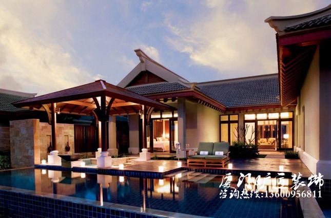 厦门装修别墅案例效果图