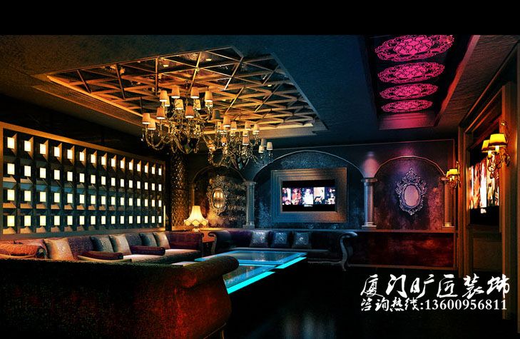 厦门夜总会装修效果图