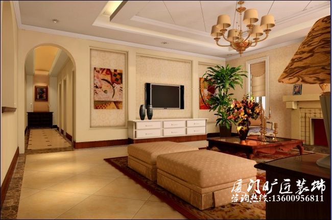 厦门唐荣天润新城装修案例效果图615
