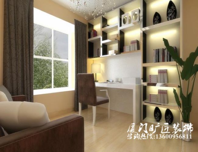 厦门绿家园装修案例效果图623