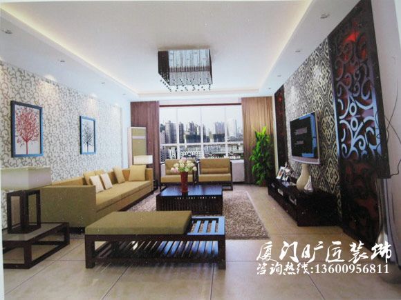 厦门厦航古地石装修案例效果图76
