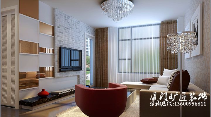 厦门华尔顿1275装修案例效果图86