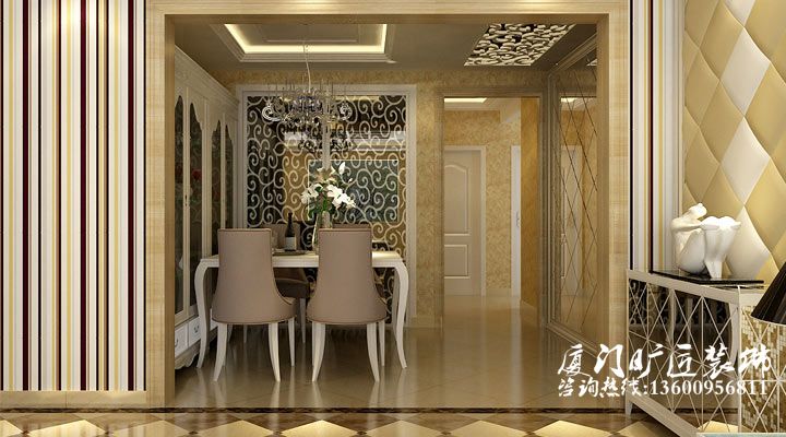 厦门厦航古地石装修案例效果图88