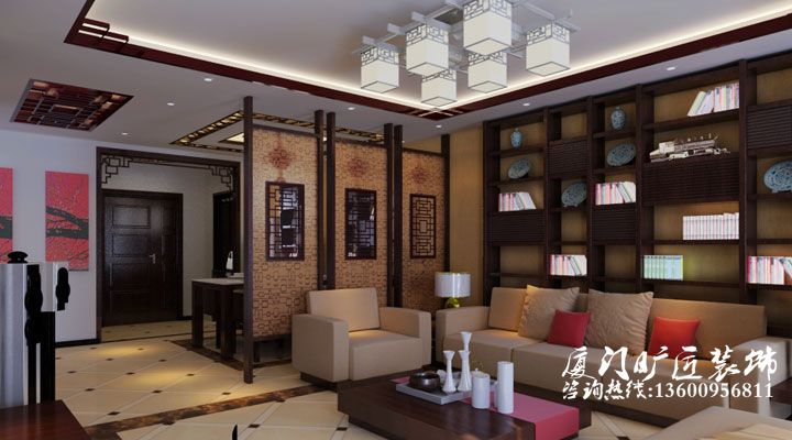 厦门华尔顿1275装修案例效果图822