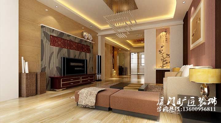厦门溢翔首府装修案例效果图