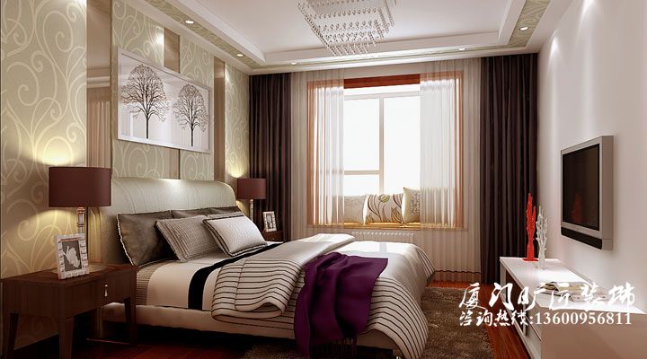 厦门和谐天下装修案例效果图96