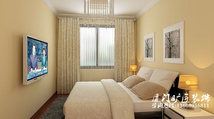 厦门大唐世家八期装修案例效果图910