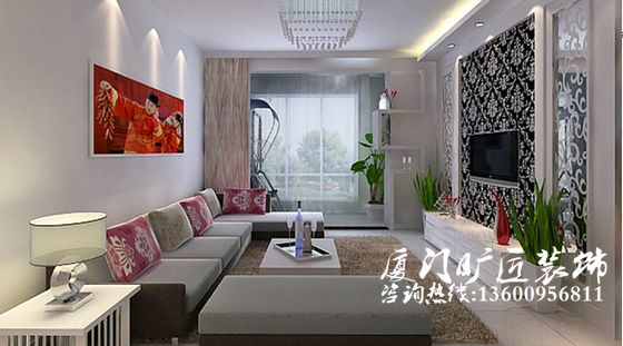 厦门海投青春海岸装修案例效果图104