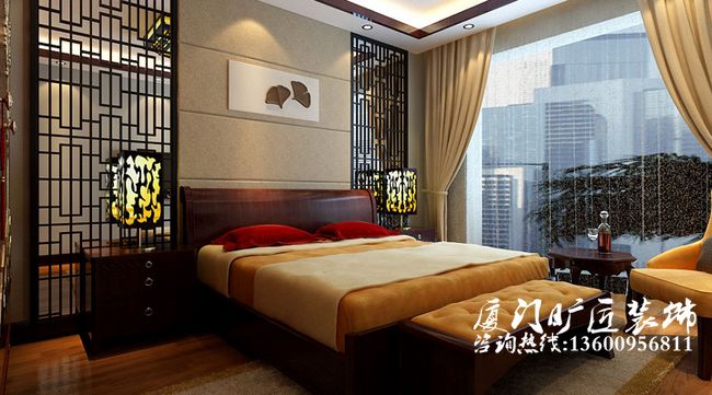 厦门特房银溪春墅装修案例效果图1023