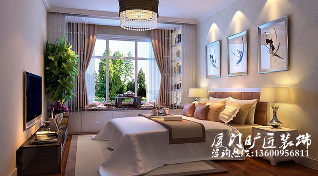 厦门阳光城翡丽湾装修案例效果图1112