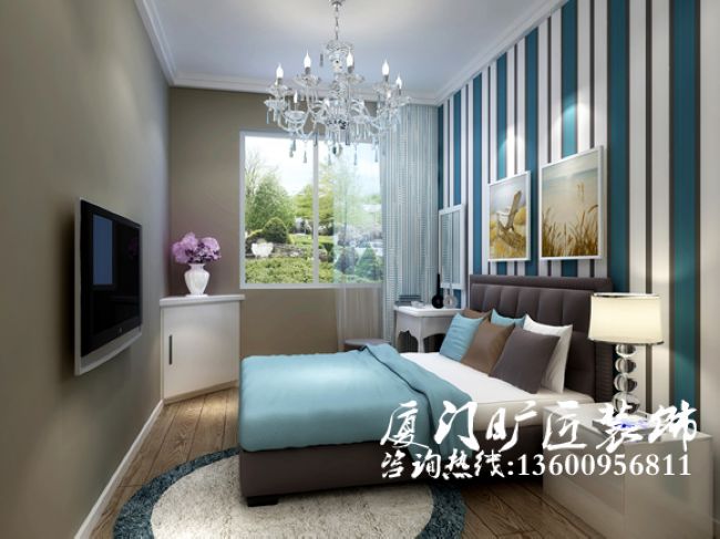 厦门住宅莲花国际装修案例效果图1113
