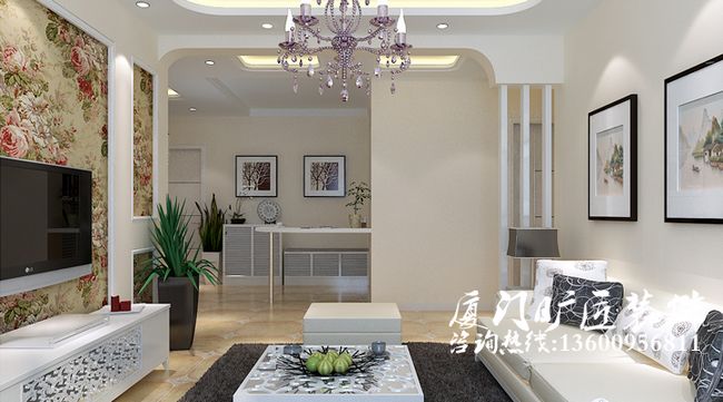 厦门裕景中心装修案例图1114