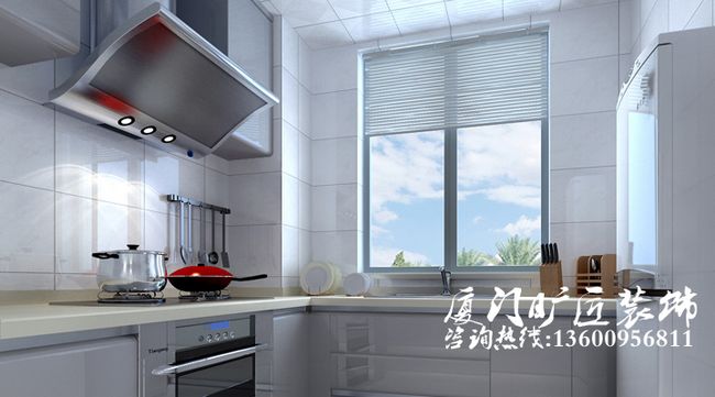 厦门海峡现代城装修案例效果图1122
