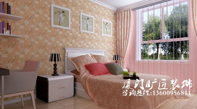 厦门海景明珠装修案例效果图1123