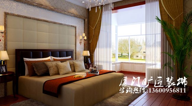 厦门阳光海岸装修案例效果图123