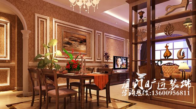 厦门阳光海岸装修案例效果图123