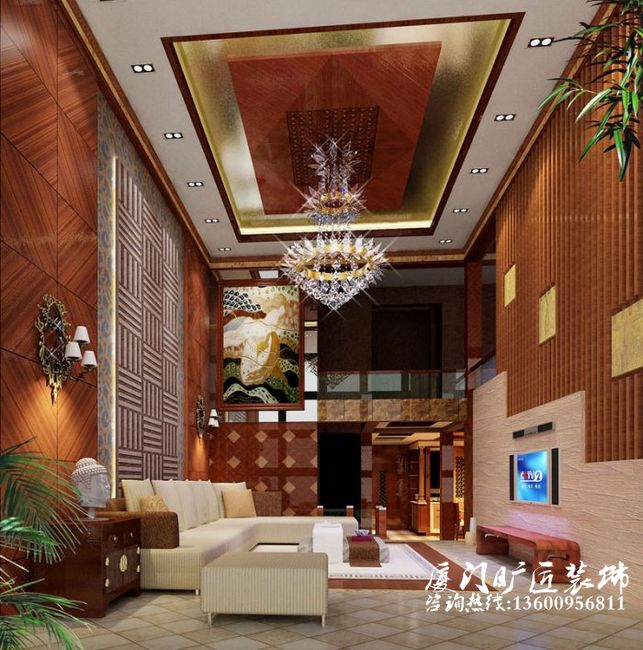 厦门航空祥郡装饰装修效果图案例_厦门旷匠装饰